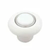 Liberty (50-Pack) 1-1/2" White Ceramic Knob With Chrome Insert -Liberty Sale pbf430y w 49009.1684438600