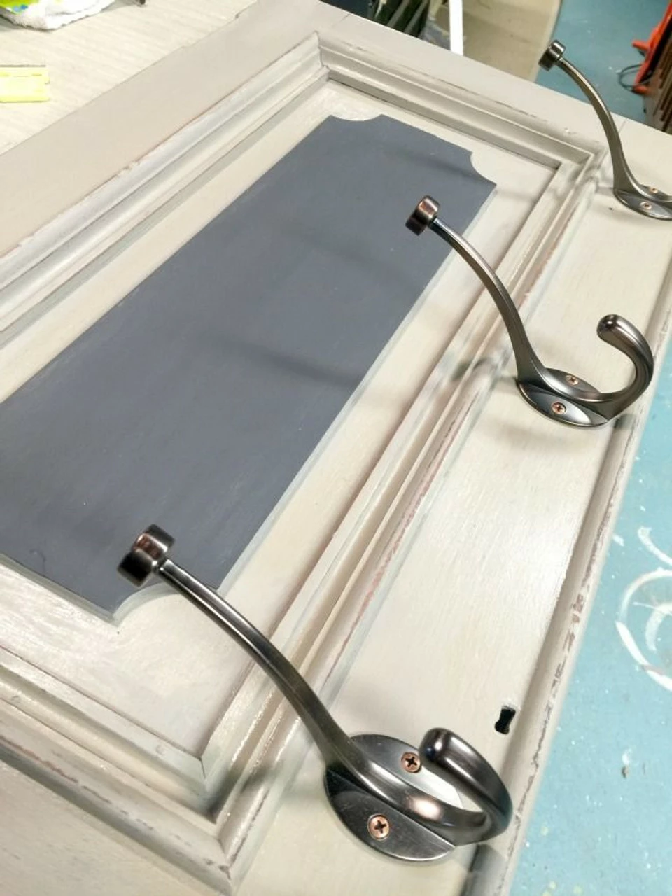 Pilltop Two Prong Coat Hook In Venetian Bronze B45006P-VBR-C 5 Pilltop Two Prong Coat Hook In Venetian Bronze B45006P-VBR-C - Image 3