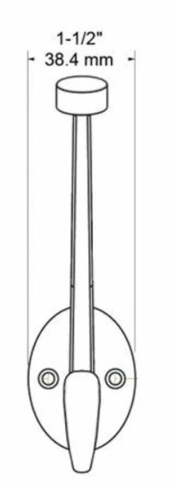 Pilltop Two Prong Coat Hook In Venetian Bronze B45006P-VBR-C 13 Pilltop Two Prong Coat Hook In Venetian Bronze B45006P-VBR-C -Liberty Sale pilltop two prong coat hook in venetian bronze b45006p vbr c 2 39590.1660139810