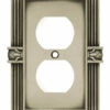Liberty Pineapple Single Duplex Wall Plate - Brushed Satin Pewter (64462) -Liberty Sale pineapple duplex switch plate brushed satin pewter 64462 2 16331.1661956770