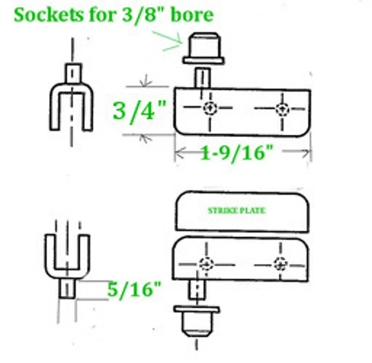 Liberty Pivot Glass Door Hinges (Pair) & Strike Plate - Brass Plated LQ-H17255-BP-C 4 Liberty Pivot Glass Door Hinges (Pair) & Strike Plate - Brass Plated LQ-H17255-BP-C - Image 2
