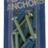 Hillman Plastic Anchors With Screws. 10-12x1, 6 Pack H-970641 -Liberty Sale plastic anchors with screws 10 12x1 6 pack h 970641 2 74730.1632756607