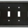Brainerd - Ruston Quad Switch Cover Plate - Venetian Bronze - W20196-VBR-CP -Liberty Sale plate vbr 5 94826.1661956646