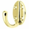 Liberty Polished Brass Single Coat Hook 1 15/16" X 1 1/4" L-B46116J-PB-C -Liberty Sale polished brass single coat hook 1 15 16 x 1 1 4 l b46116j pb c 1 87751.1660139085