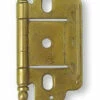Amerock Premium Wrap-Around Single Hinge For Doors 3/4" Flush Minaret Tip Burnished Brass 2 1/2" -Liberty Sale premium wrap around single hinge for doors 3 4 flush minaret tip burnished brass 2 1 2 2 88220.1659383892