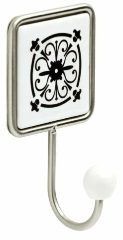 Liberty - Decorative Tile Wall Hook - Satin Nickel - B35735C-WSN-U
