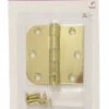 Liberty Radius & Square Corner Hinge - Brass - 3" LQ-HN0060G-PB-U -Liberty Sale radius square corner hinge brass 3 lq hn0060g pb u 1 95795.1659383017