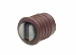 Liberty Round Magnetic Catch - Mortise Type - With Collar 3/8" L-C0785B-BR-M