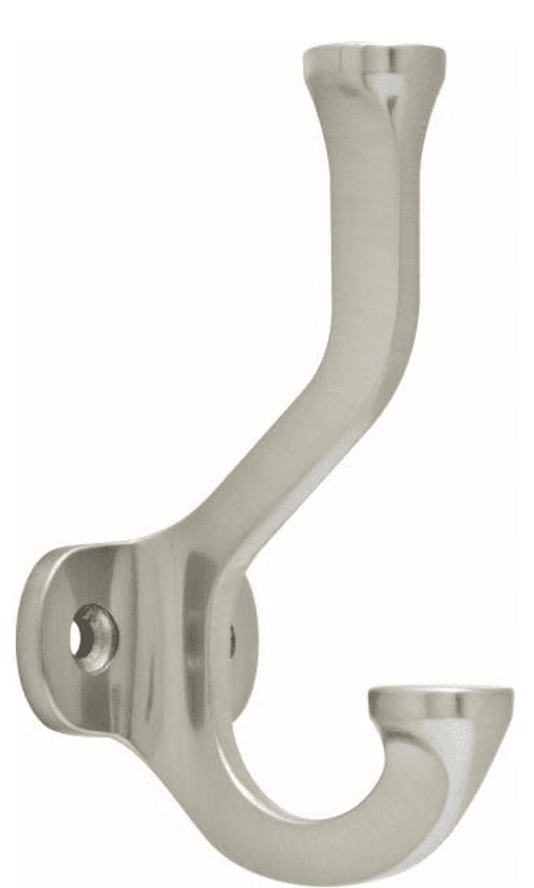 Liberty Casual Retreat 1-3/4 In. Satin Nickel Coat Hook 3 Liberty Casual Retreat 1-3/4 In. Satin Nickel Coat Hook