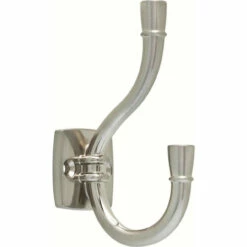 Liberty Satin Nickel Izak Coat Hook - 1 1/2"