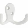 (2 Pack) Double Robe Hooks - White -Liberty Sale set of two double robe hooks white 2 01492.1660145418