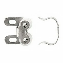 Simple Double Roller Catch - Zinc Plated C24-C631-ZP