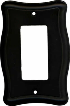 Liberty Single GFCI Outlet /Rocker Wall Plate Oil Rubbed Bronze W077ZMP-OB3-U