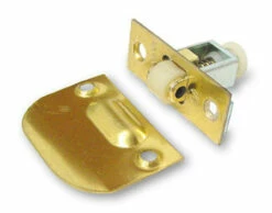 Amerock Single Roller Catch 7/8" X 2-1/4" Solid Brass AM-3600