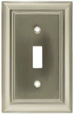 Brainerd - Architectural Single Switch - Brushed Satin Nickel - 64209