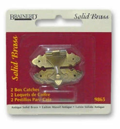 Liberty Small Box Catch Or Clasp - (2 Pack) - 3/4" X 1-3/8"