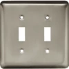 Liberty Stamped Round Double Toggle Satin Nickel Wall Plate 2 Liberty Stamped Round Double Toggle Satin Nickel Wall Plate -Liberty Sale stamped round double toggle sn wall plate 64093 2 10513.1661957371