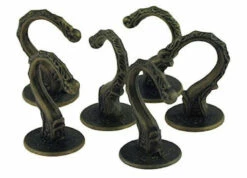Amerock 6 Pack Of Antique Brass Swag Hooks - SWAG-TOG-6
