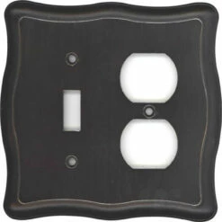 Liberty Switch Single/ Single Duplex Wall Plate Oil Rubbed Bronze W079ZMP-OB3-U -Liberty Sale switch and outlet wall plate oil rubbed bronze lq w079zmp ob3 u 3 32543.1655910988