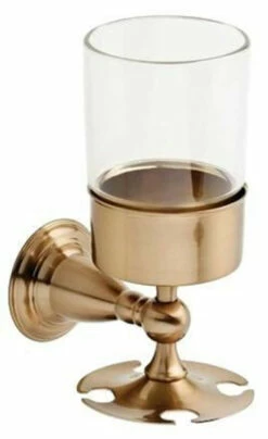 Liberty Delta Faucet - Victorian Toothbrush And Tumbler Holder - Champagne Bronze - 75056-CZ