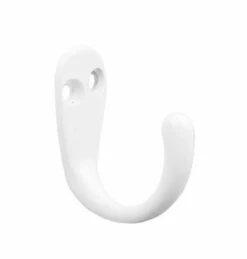 Liberty (2 PACK) White Single Prong Hook - 1 3/4"
