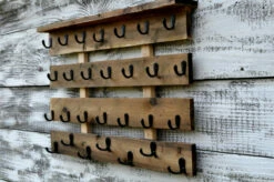 Matte Black Double Prong Hook - 2-3/4" H27-H315BLK -Liberty Sale two prong black hooks 1 48035.1660077201