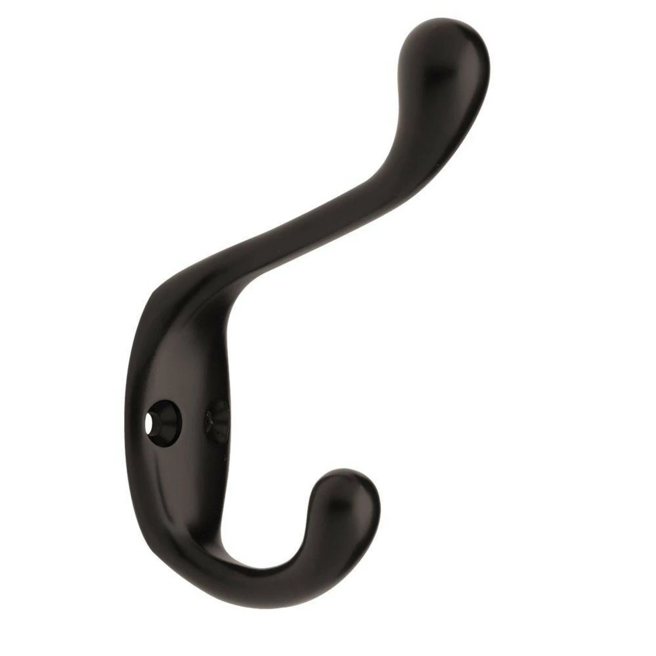 Liberty (3-Pack) 3-1/2" Heavy Duty Coat And Hat Hook Flat Black 3 Liberty (3-Pack) 3-1/2" Heavy Duty Coat And Hat Hook Flat Black