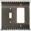 Brainerd - Wadsworth - Heirloom Silver Single Switch / Rocker Wall Plate - W30336-904-CP -Liberty Sale wall plate cp 1 92520.1661883198