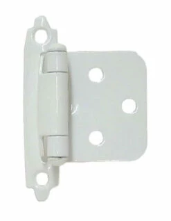 Liberty Pair Variable Overlay Self Closing White Hinge L-H0103AV-W-O