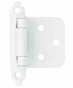 Liberty - Self-Closing Overlay Hinge - White - H0103BV-W-CP