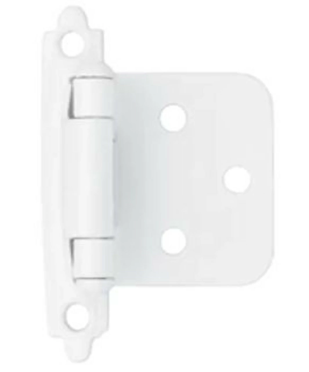 Liberty - Self-Closing Overlay Hinge - White - H0103BV-W-CP 3 Liberty - Self-Closing Overlay Hinge - White - H0103BV-W-CP