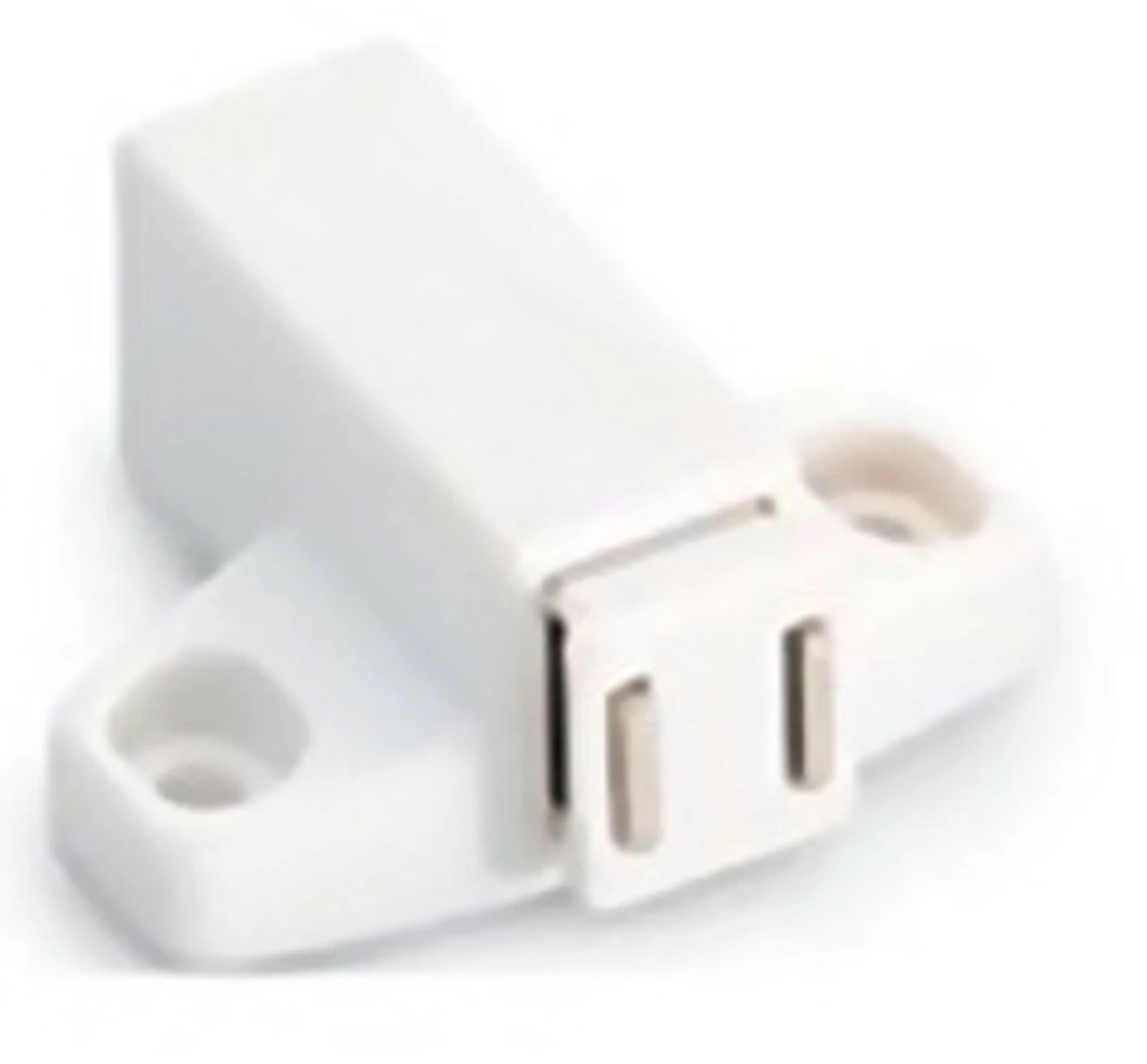 Liberty White Single Magnetic Touch Latch - No Strike - 1 3/4" V-32301-P1 3 Liberty White Single Magnetic Touch Latch - No Strike - 1 3/4" V-32301-P1