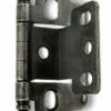 Amerock Wrap-Around Single Hinge For 1/2" To 9/16" Door Mounted Flush Wrought Iron Finish 1 1/2" -Liberty Sale wrap around single hinge for 1 2 to 9 16 door mounted flush wrought iron finish 1 1 2 2 07140.1659383911